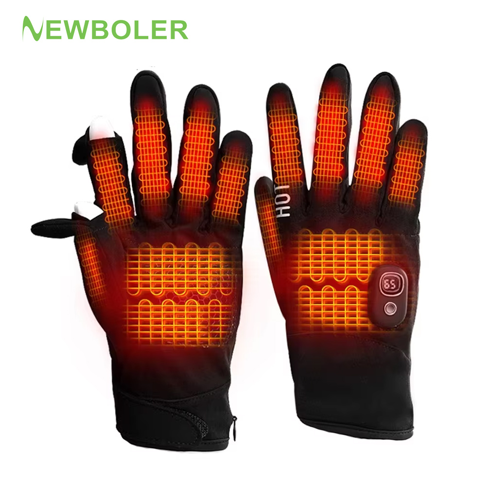 Heated Gloves Electric - Kışlık Isıtmalı Eldivenler Unisex Su Geçirmez