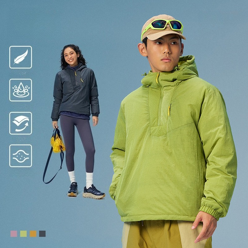 Winter Clothing Hiking - Uniseks, %90 Beyaz Kaz Tüyü Dolgulu,