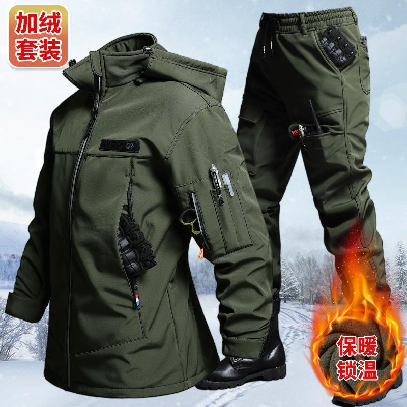 Winter Clothing Hiking - Sonbahar ve kış kadife su geçirmez