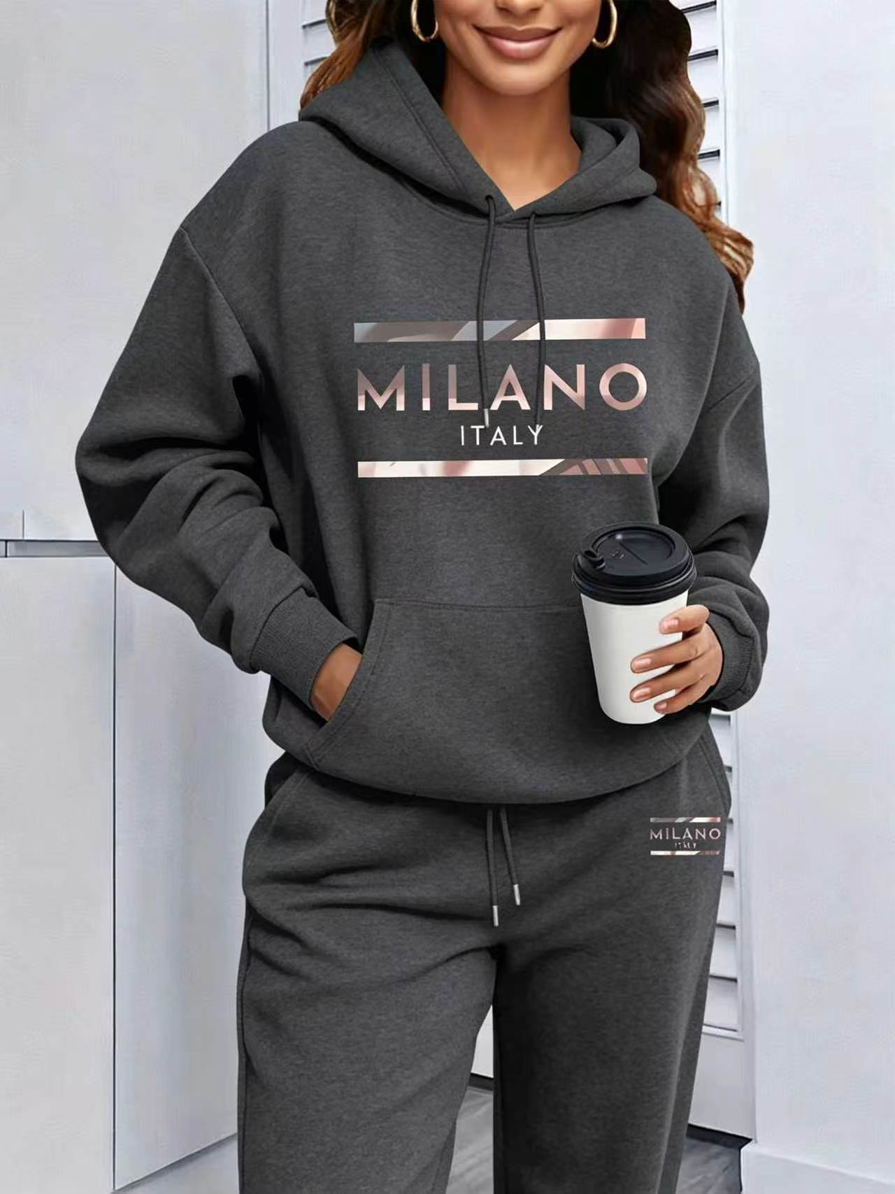 2026 Kadın Baskılı Kapüşonlu S - Winter Clothing For Women incelemesi ve fiyatı