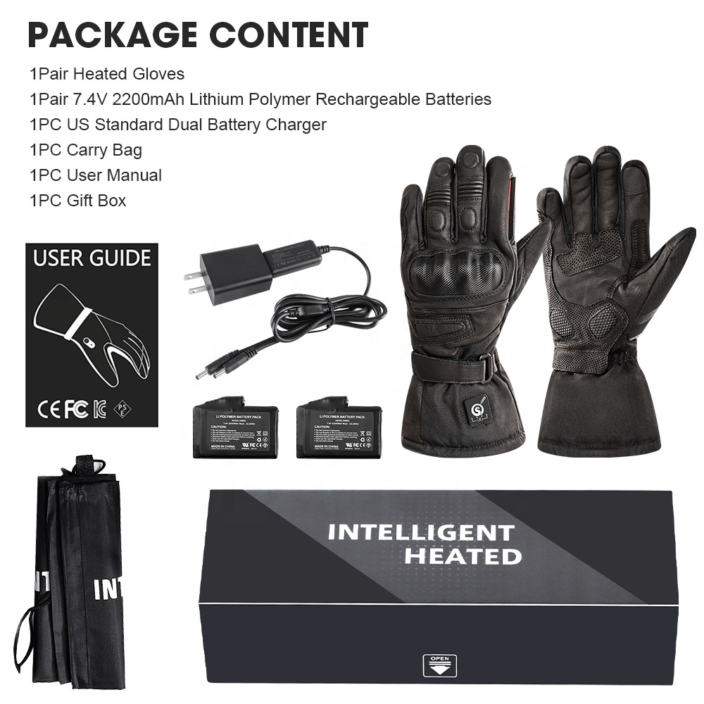 Yüksek Kaliteli, Orijinal Deri - Heated Gloves Electric incelemesi ve fiyatı