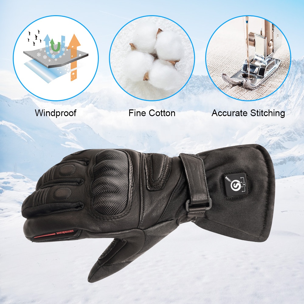 Yüksek Kaliteli, Orijinal Deri - Heated Gloves Electric incelemesi ve fiyatı